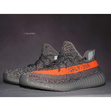 Adidas Yeezy Boost 350 V2 Beluga Reflective GW1229 Beluga Reflective/Steeple Gray/Solar Red Sneakers