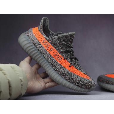 Adidas Yeezy Boost 350 V2 Beluga Reflective GW1229 Beluga Reflective/Steeple Gray/Solar Red Sneakers