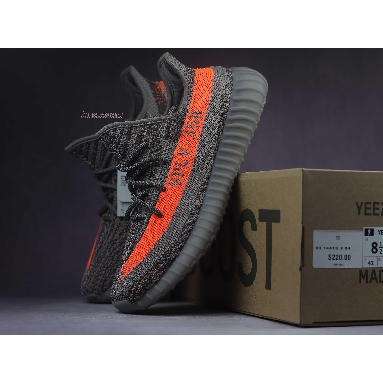 Adidas Yeezy Boost 350 V2 Beluga Reflective GW1229 Beluga Reflective/Steeple Gray/Solar Red Sneakers