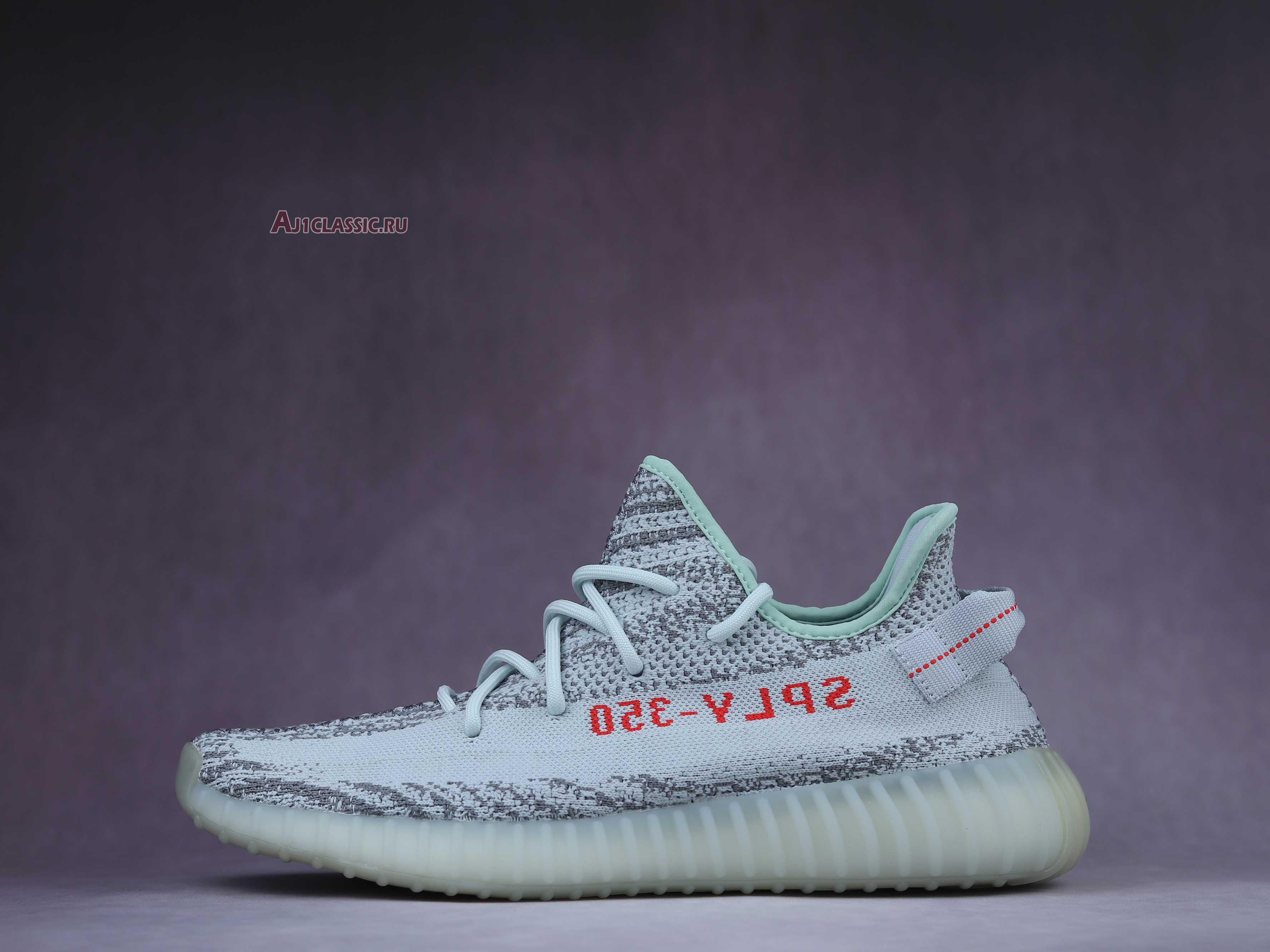 New Adidas Yeezy Boost 350 V2 "Blue Tint" B37571 Shoes