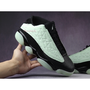 Air Jordan 13 Retro Low Singles Day DM0803-300 Barley Green/Black Sneakers