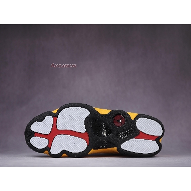 Air Jordan 13 Retro Del Sol 414571-167 White/University Red-Del Sol-Black Mens Womens Shoes