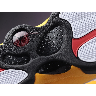 Air Jordan 13 Retro Del Sol 414571-167 White/University Red-Del Sol-Black Mens Womens Shoes