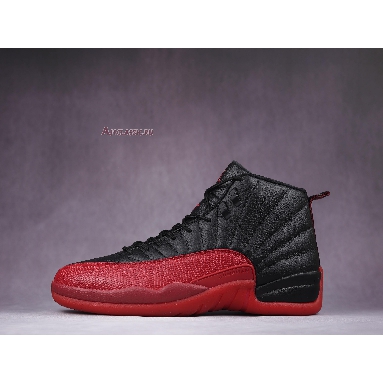 Air Jordan 12 Retro Flu Game 2016 130690-002 Black/Varsity Red Sneakers