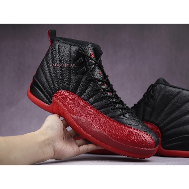 Air Jordan 12 Retro Flu Game 2016 130690-002 Black/Varsity Red Sneakers