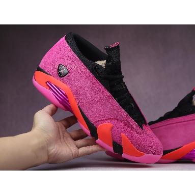 Air Jordan 14 Retro Low Shocking Pink DH4121-600 Pink Blast/Black/Flash Crimson Sneakers