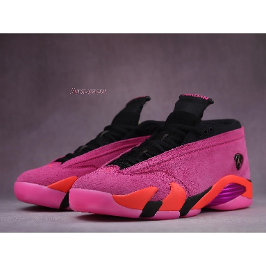 Air Jordan 14 Retro Low Shocking Pink DH4121-600 Pink Blast/Black/Flash Crimson Sneakers