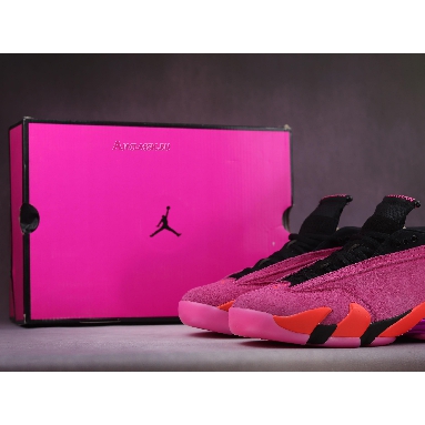 Air Jordan 14 Retro Low Shocking Pink DH4121-600 Pink Blast/Black/Flash Crimson Sneakers