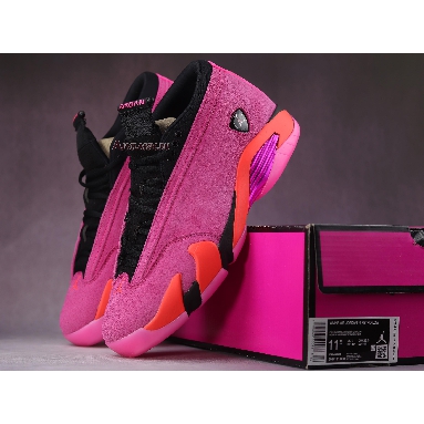 Air Jordan 14 Retro Low Shocking Pink DH4121-600 Pink Blast/Black/Flash Crimson Sneakers