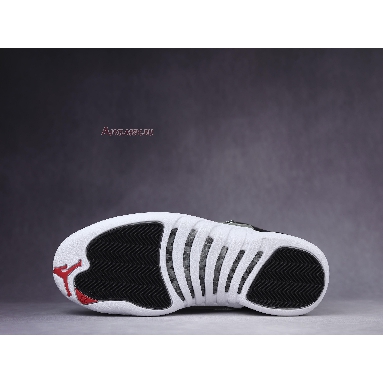 Air Jordan 12 Retro Playoff 2012 130690-001 Black/Varsity Red-White Mens Womens Shoes