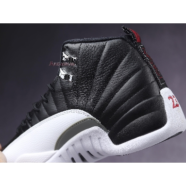 Air Jordan 12 Retro Playoff 2012 130690-001 Black/Varsity Red-White Mens Womens Shoes