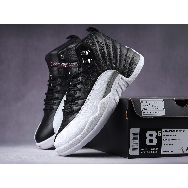 Air Jordan 12 Retro Playoff 2012 130690-001 Black/Varsity Red-White Mens Womens Shoes