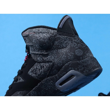 Air Jordan 6 Retro Singles Day DB9818-001 Black/Black-Black Mens Womens Shoes