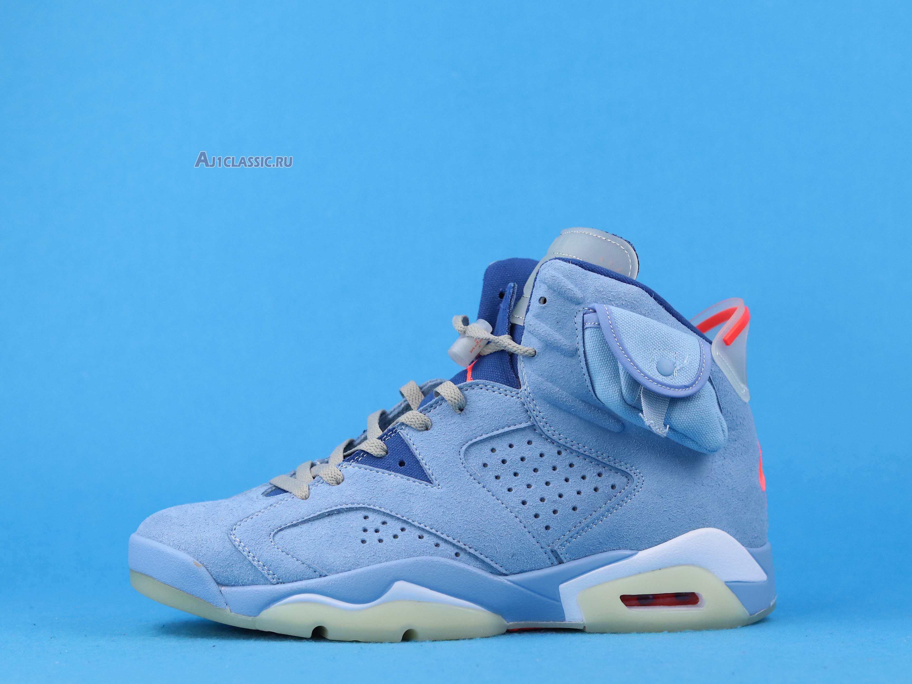 New Travis Scott x Air Jordan 6 Retro "Houston Oilers" DH0690-400 Shoes