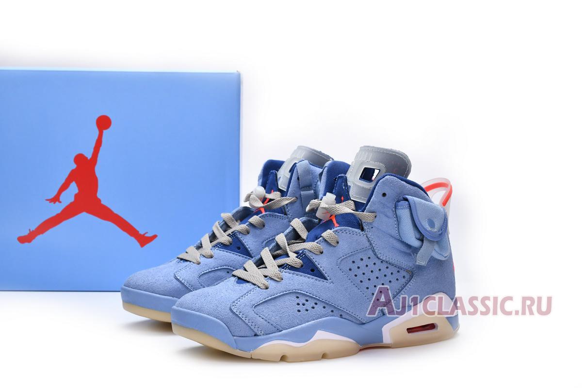 New Travis Scott x Air Jordan 6 Retro "Houston Oilers" DH0690-400 Shoes