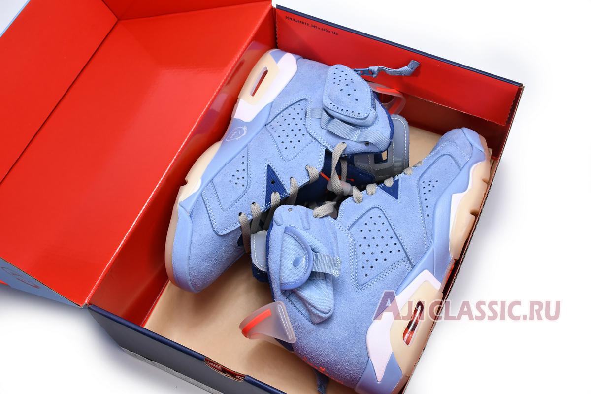 New Travis Scott x Air Jordan 6 Retro "Houston Oilers" DH0690-400 Shoes