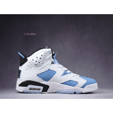 Air Jordan 6 Retro UNC Home CT8529-410 University Blue/White-College Navy-Black Sneakers