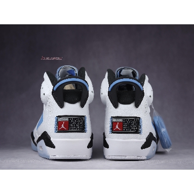 Air Jordan 6 Retro UNC Home CT8529-410 University Blue/White-College Navy-Black Mens Womens Shoes