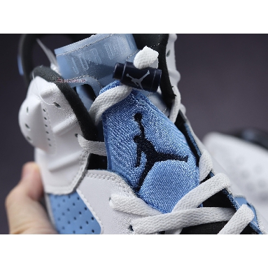 Air Jordan 6 Retro UNC Home CT8529-410 University Blue/White-College Navy-Black Mens Womens Shoes