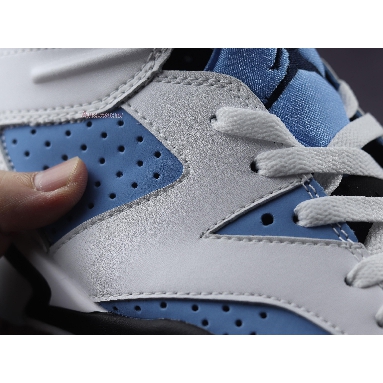 Air Jordan 6 Retro UNC Home CT8529-410 University Blue/White-College Navy-Black Mens Womens Shoes