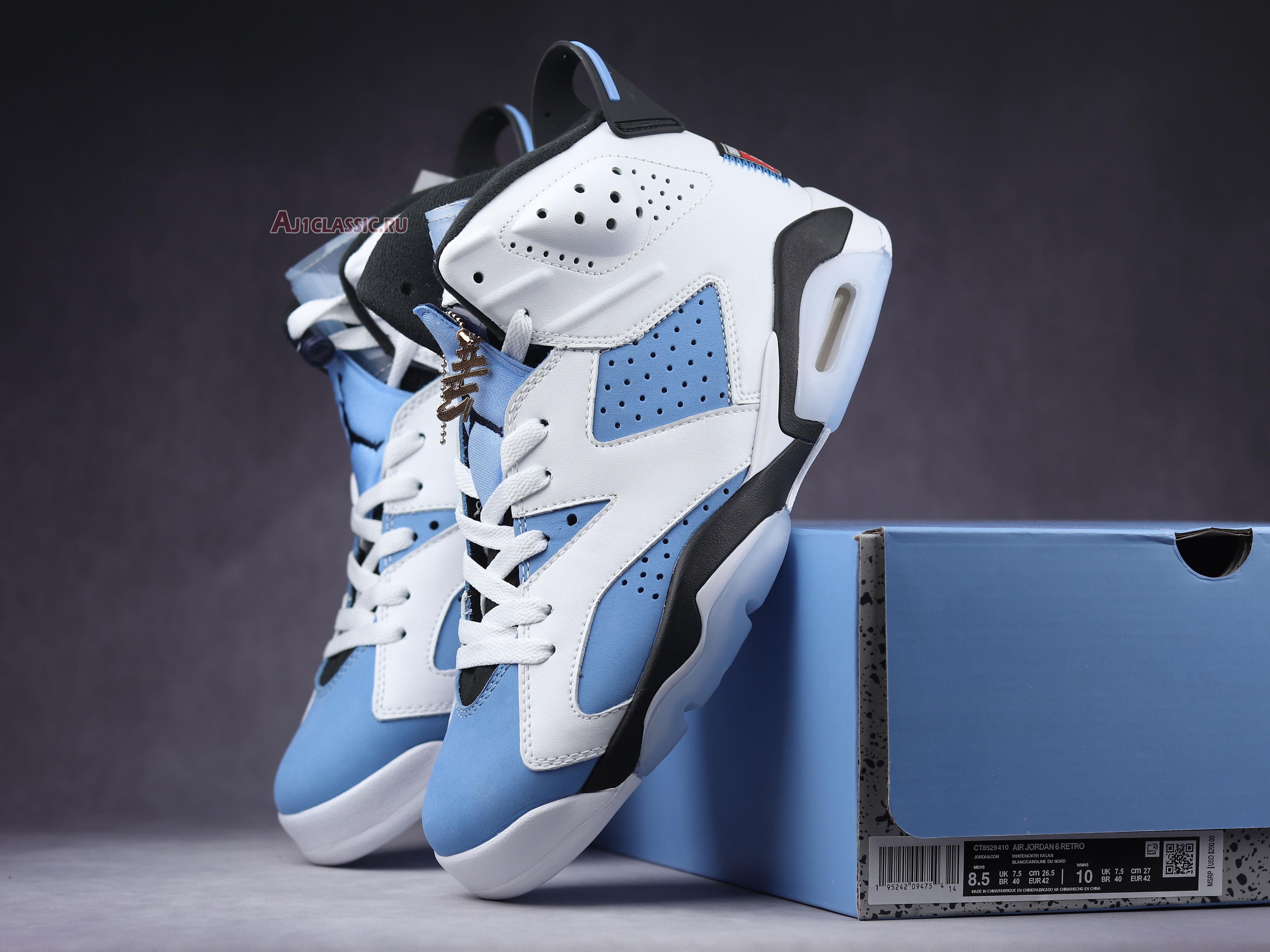 Air Jordan 6 Retro "UNC Home" CT8529-410