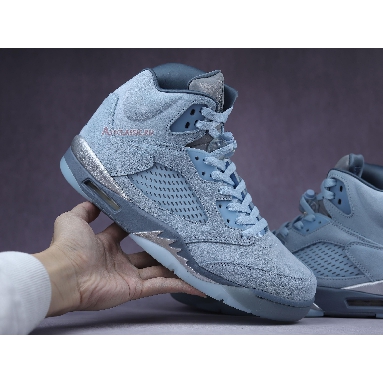 Air Jordan 5 Retro Blue Bird DD9336-400 Photo Blue/Football Grey/Metallic Silver/White Sneakers