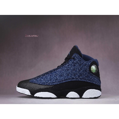 Air Jordan 13 Brave Blue DJ5982-400 Navy/Black-White-University Blue Mens Womens Shoes