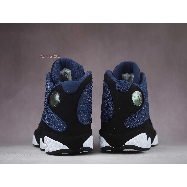 Air Jordan 13 Brave Blue DJ5982-400 Navy/Black-White-University Blue Mens Womens Shoes