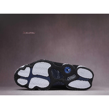 Air Jordan 13 Brave Blue DJ5982-400 Navy/Black-White-University Blue Mens Womens Shoes