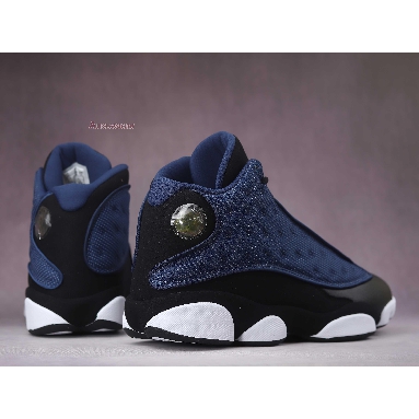 Air Jordan 13 Brave Blue DJ5982-400 Navy/Black-White-University Blue Mens Womens Shoes