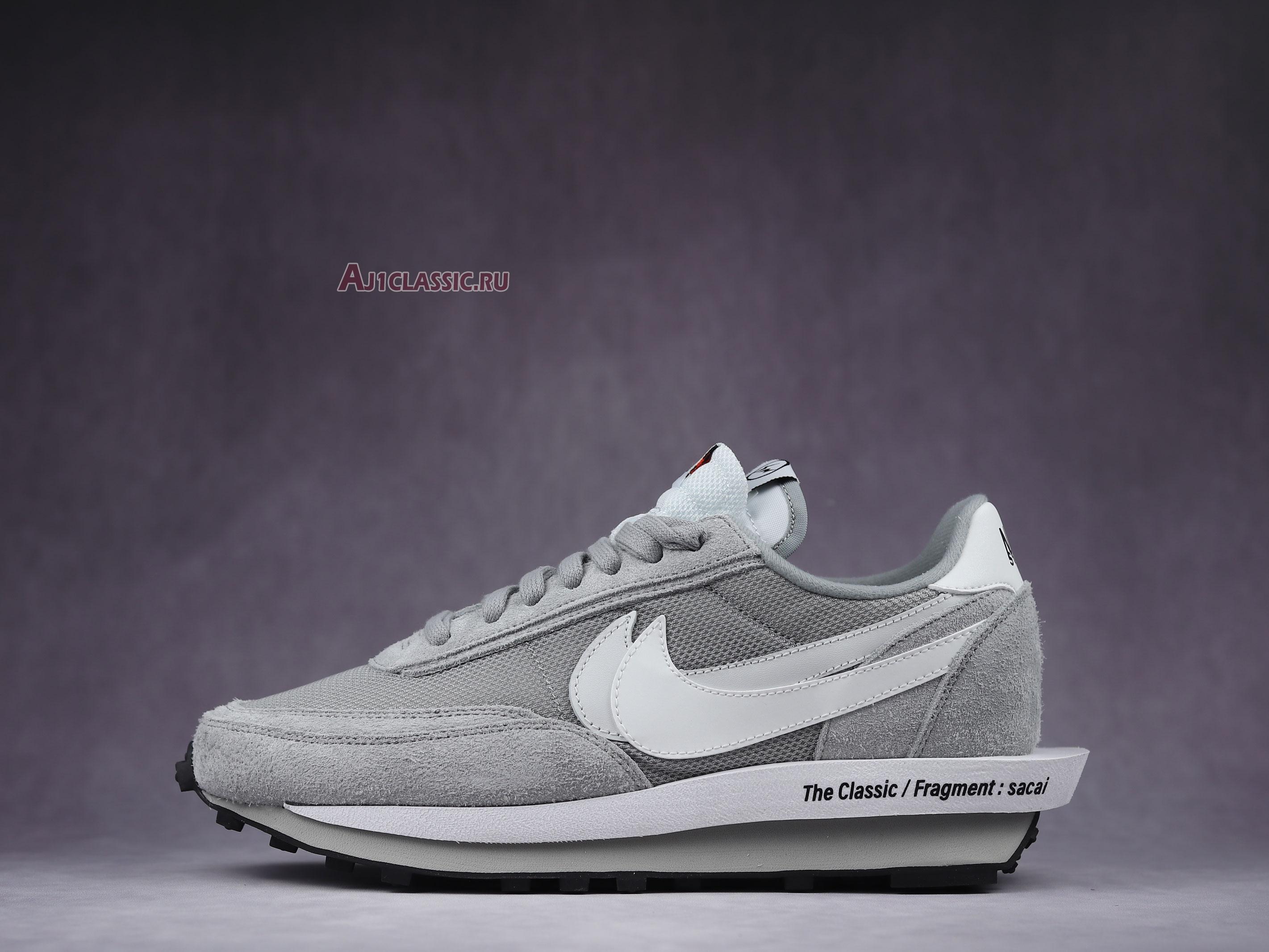 New Fragment Design x Sacai x Nike LDV Waffle "Light Smoke Grey" DH2684-001 Shoes