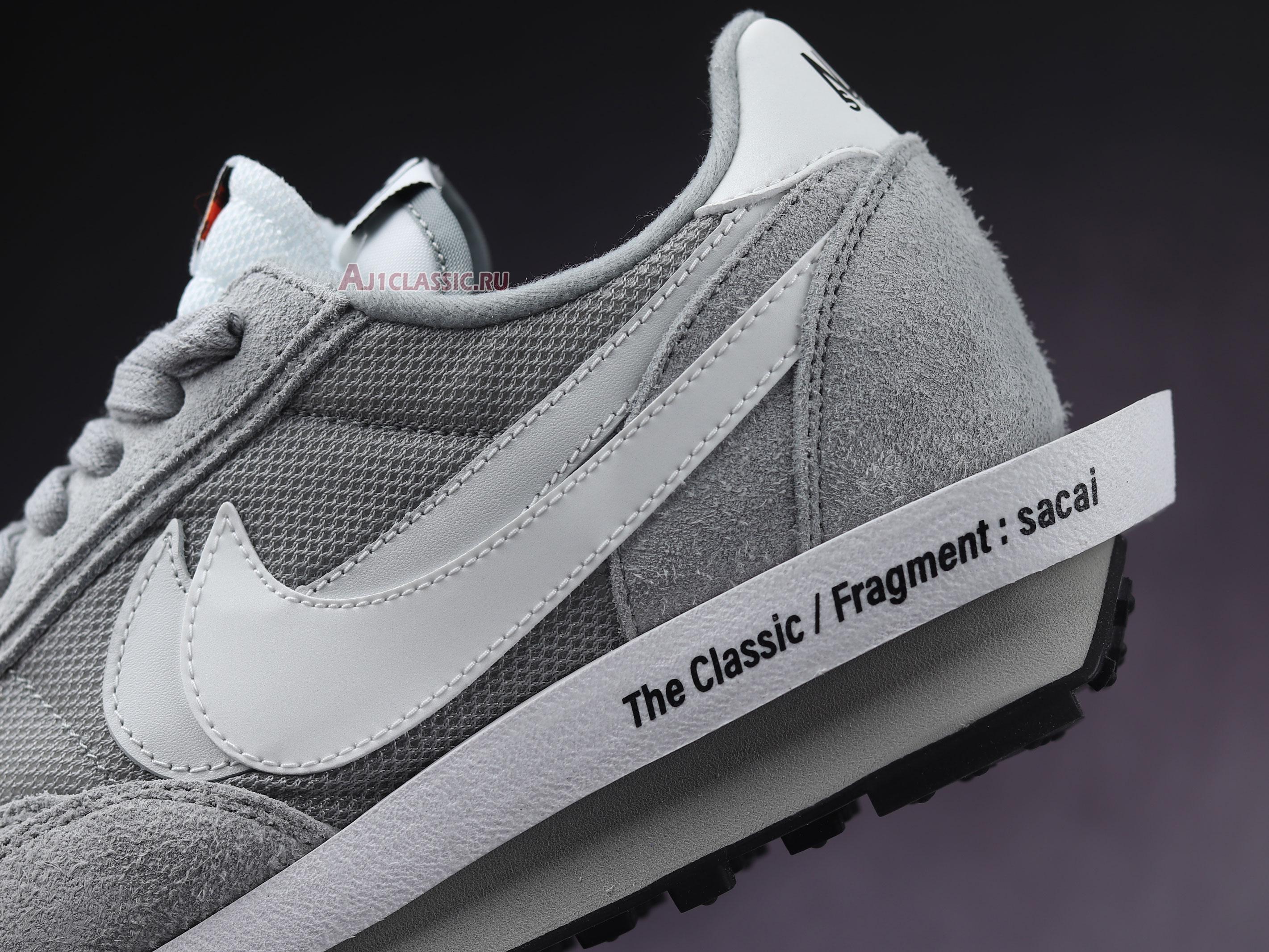 New Fragment Design x Sacai x Nike LDV Waffle "Light Smoke Grey" DH2684-001 Shoes