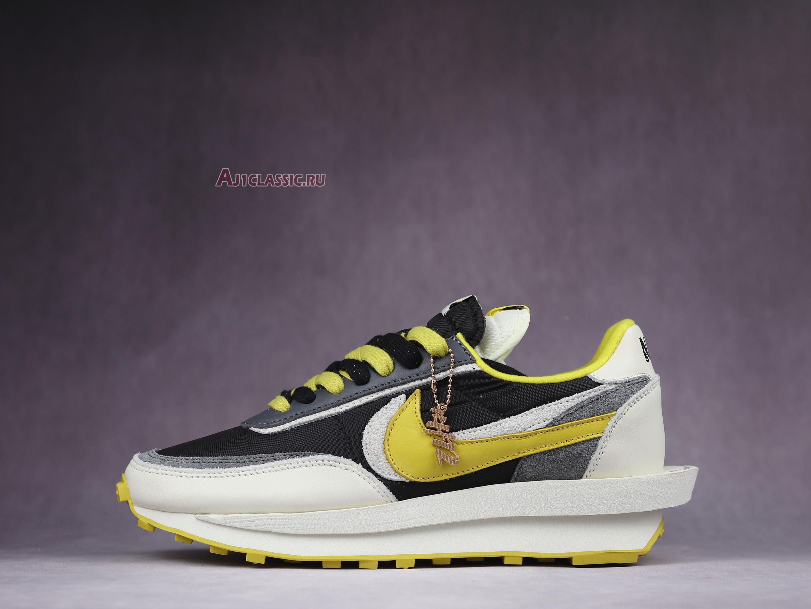 New Sacai x Undercover x Nike LDWaffle "Bright Citron" DJ4877-001 Shoes