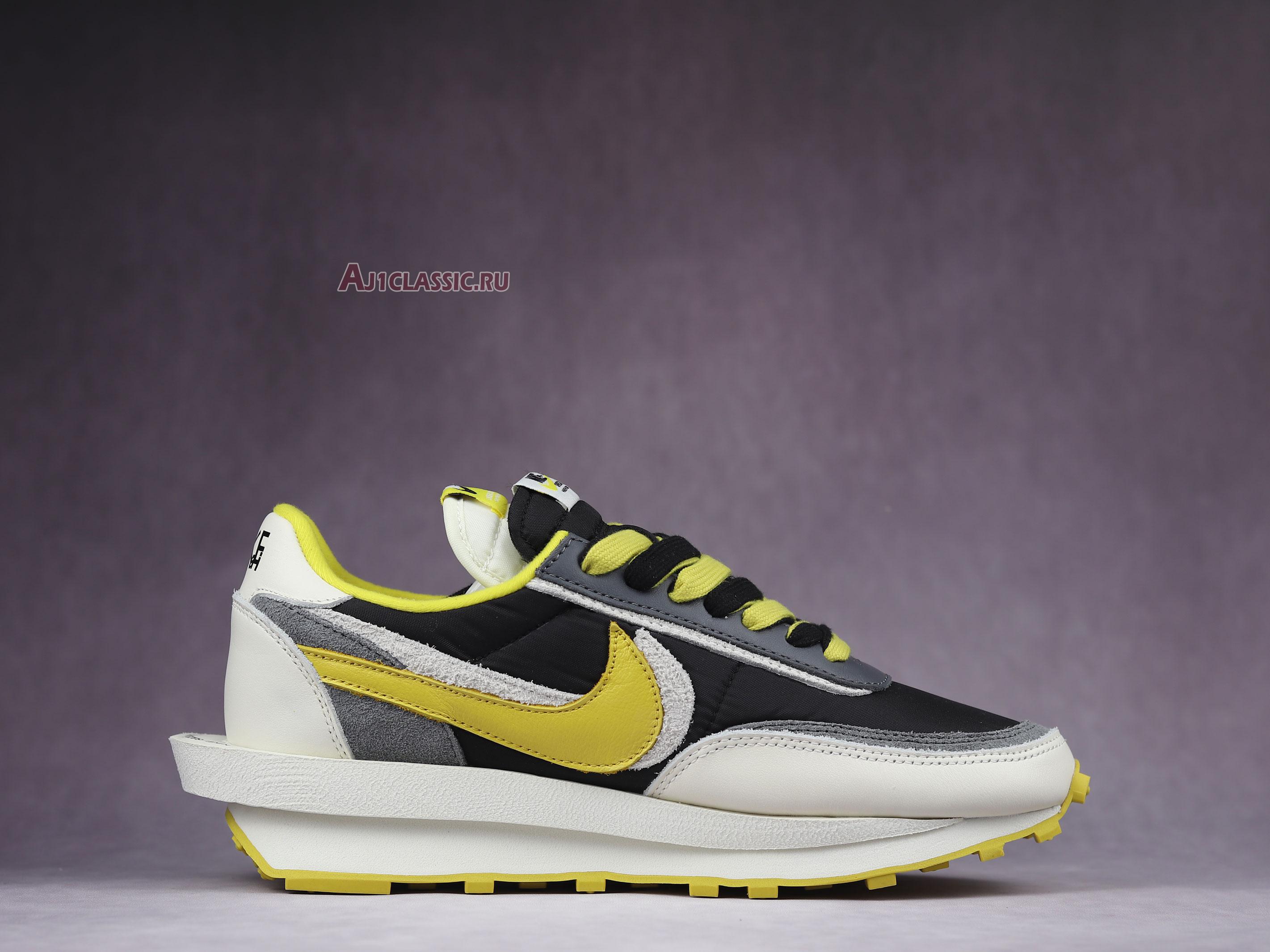 New Sacai x Undercover x Nike LDWaffle "Bright Citron" DJ4877-001 Shoes