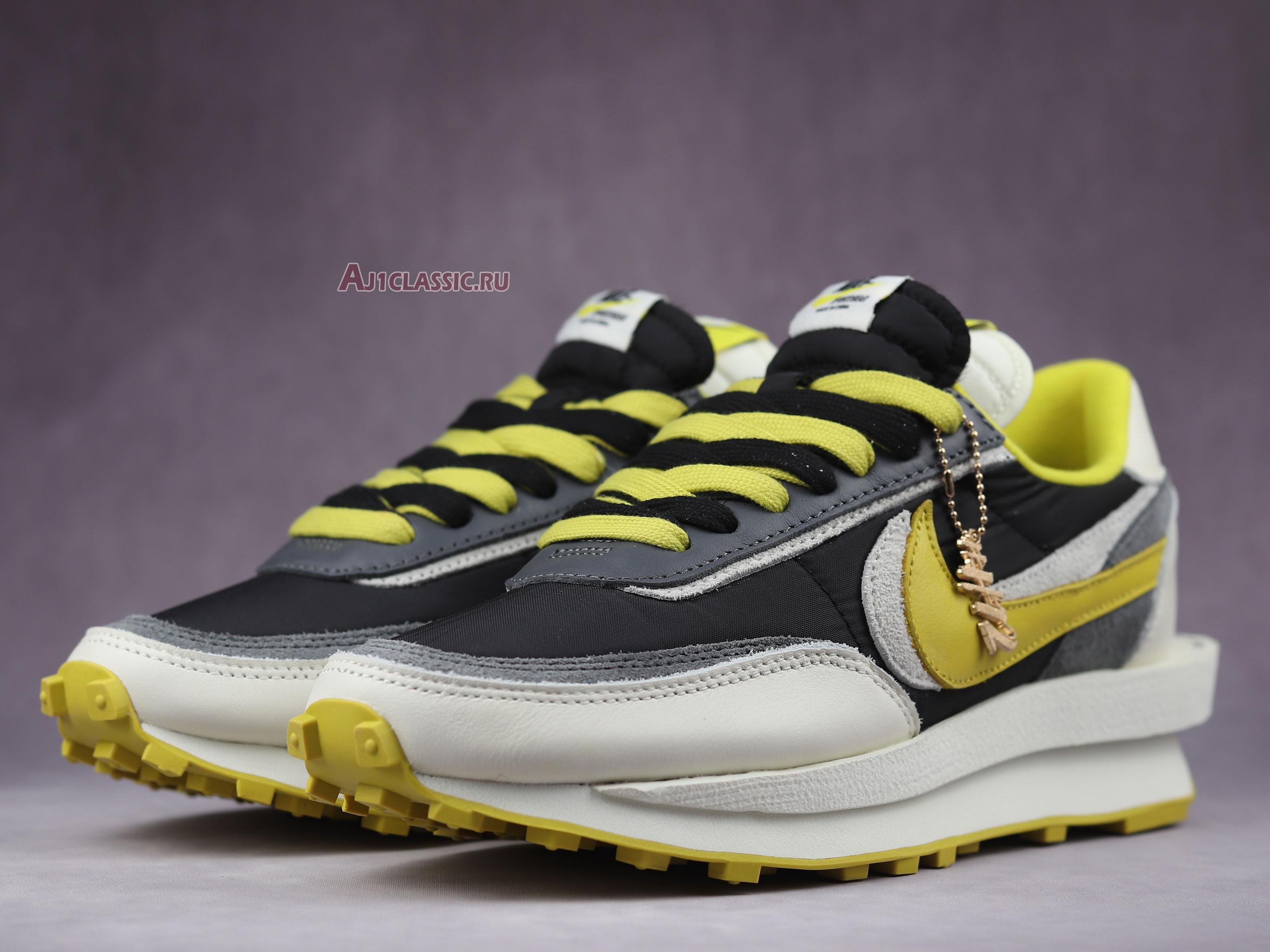 New Sacai x Undercover x Nike LDWaffle "Bright Citron" DJ4877-001 Shoes