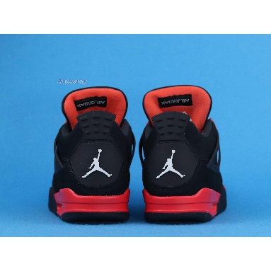 Air Jordan 4 Retro Red Thunder CT8527-016 Black/White-Red Sneakers