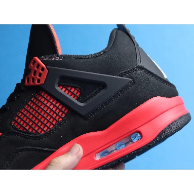 Air Jordan 4 Retro Red Thunder CT8527-016 Black/White-Red Sneakers