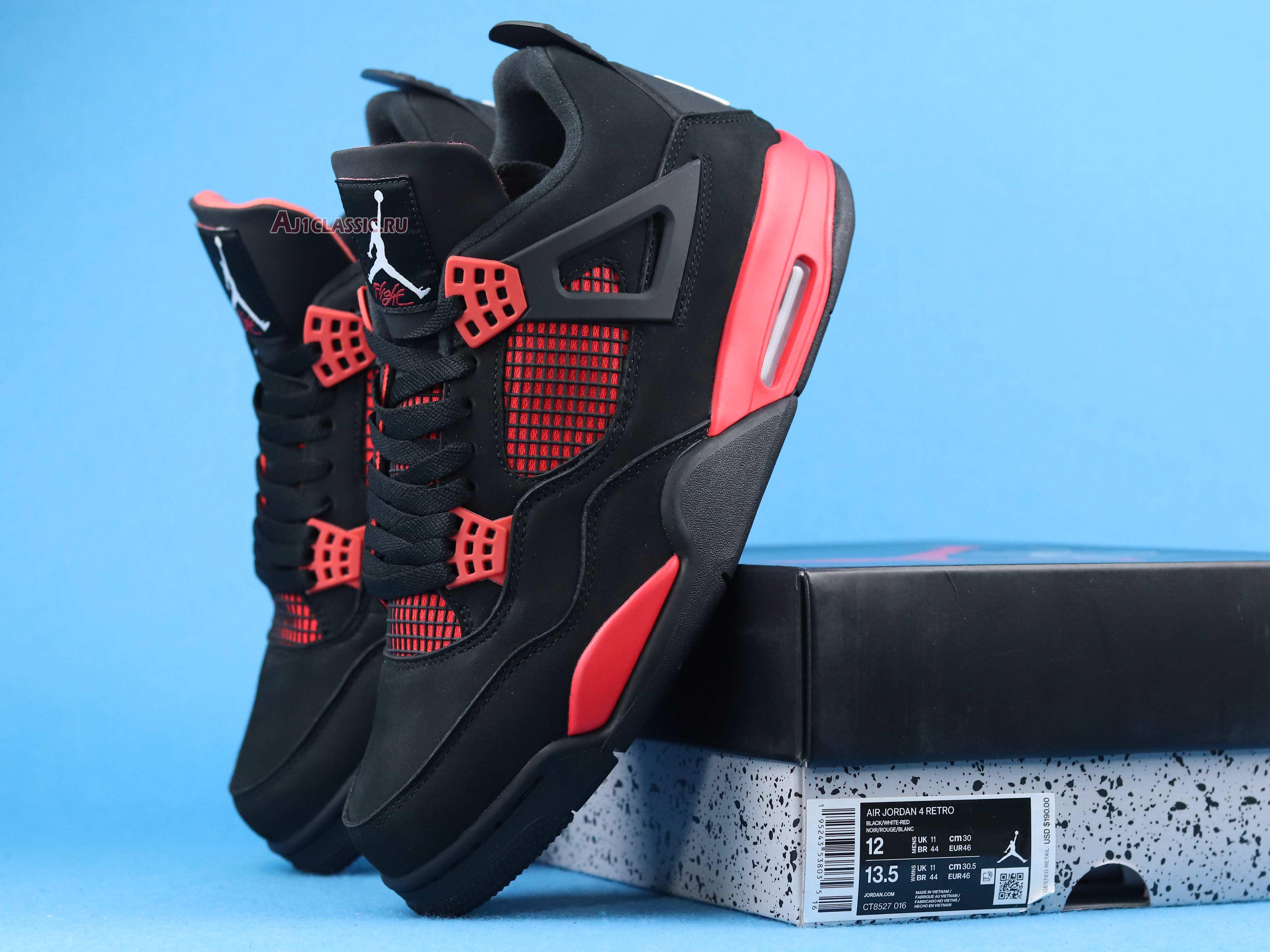 Air Jordan 4 Retro "Red Thunder" CT8527-016