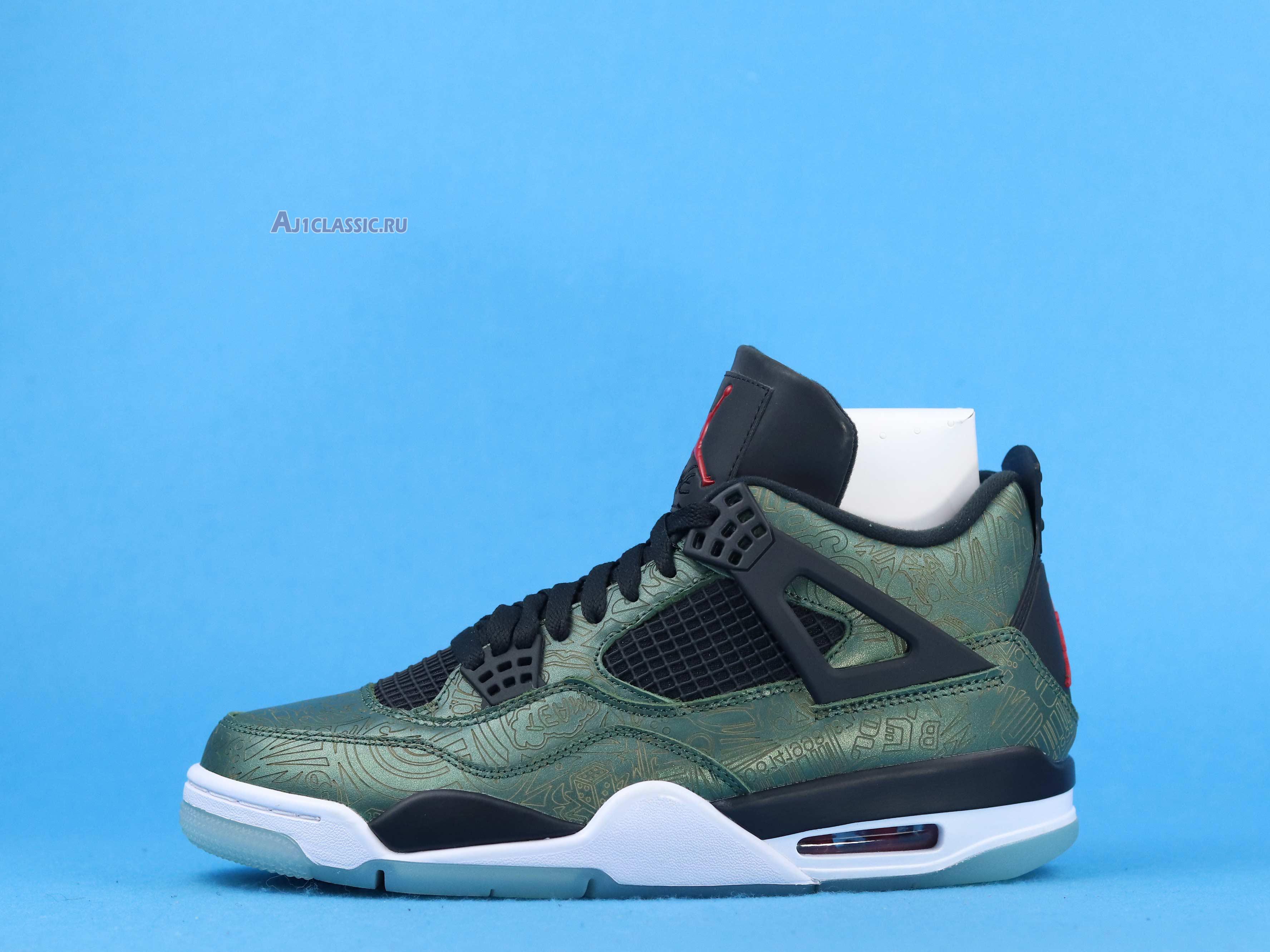 Air Jordan 4 Retro "Green Laser" CW0897-101