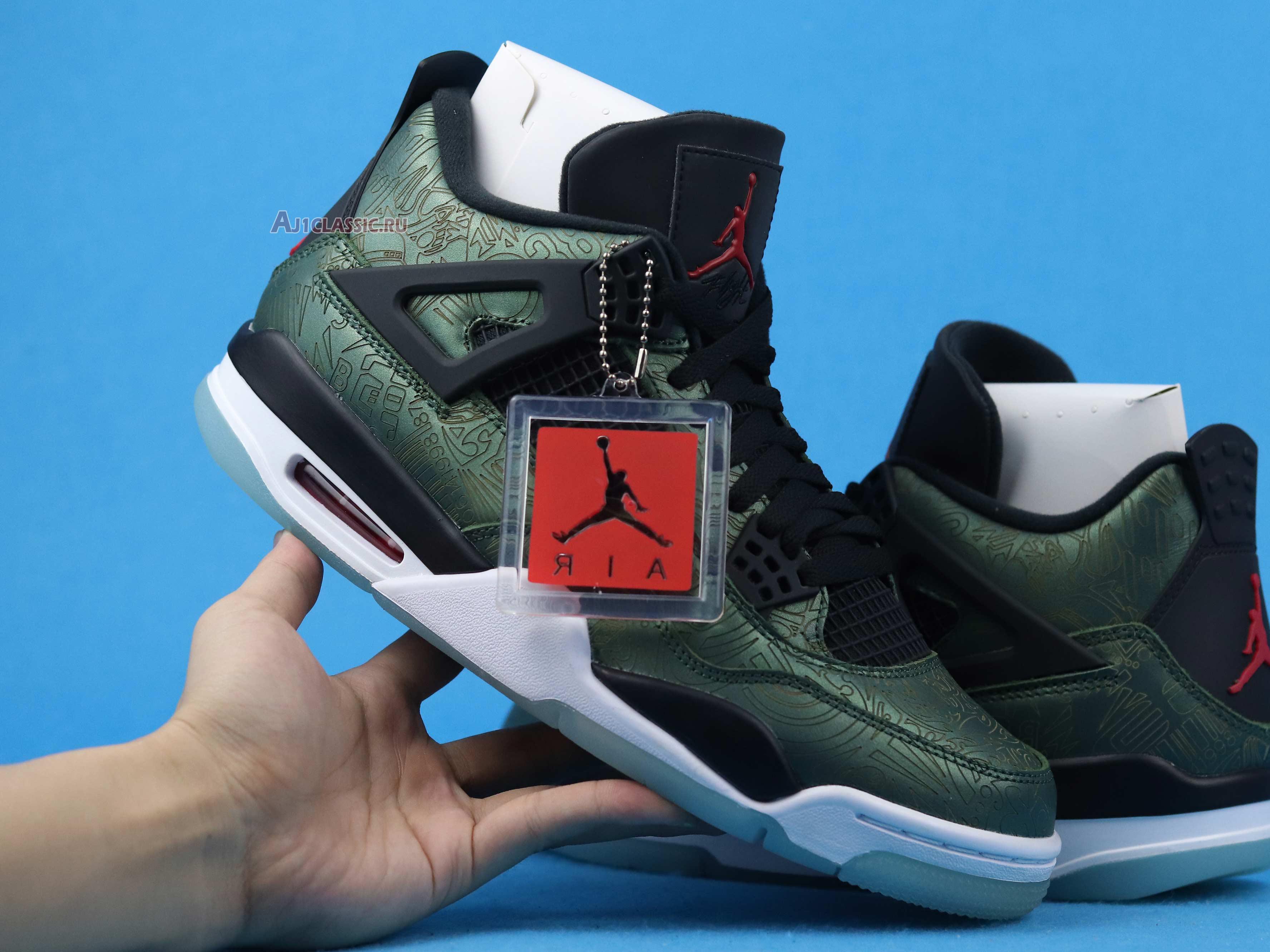 Air Jordan 4 Retro "Green Laser" CW0897-101