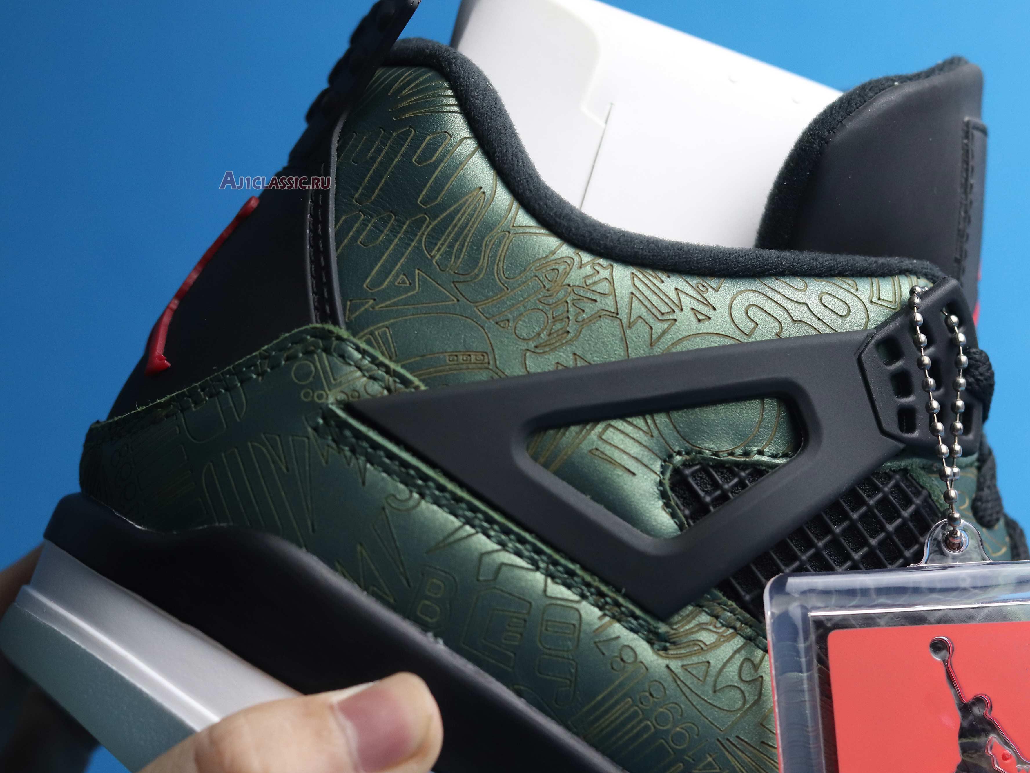 Air Jordan 4 Retro "Green Laser" CW0897-101