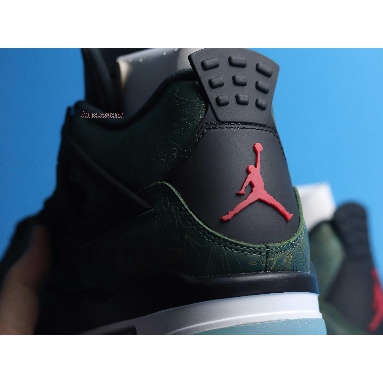 Air Jordan 4 Retro Green Laser CW0897-101 Electric Green/Red-Black Vert Electric/Rpro/Noir Sneakers