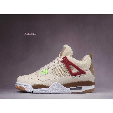 Air Jordan 4 Retro GS Where The Wild Things Are DH0572-264 Sail/University Red/Hemp/Barely Volt Sneakers