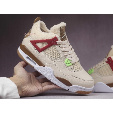 Air Jordan 4 Retro GS Where The Wild Things Are DH0572-264 Sail/University Red/Hemp/Barely Volt Mens Womens Shoes