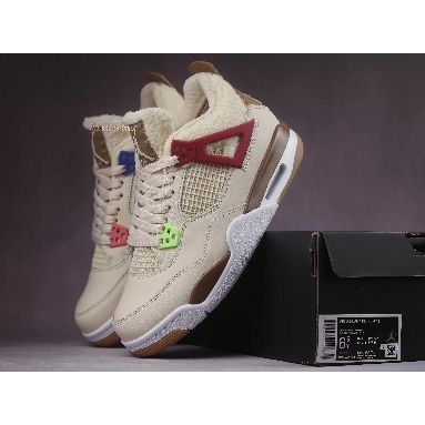 Air Jordan 4 Retro GS Where The Wild Things Are DH0572-264 Sail/University Red/Hemp/Barely Volt Sneakers