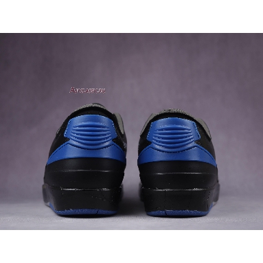 Off-White x Air Jordan 2 Retro Low SP Black Varsity Royal DJ4375-004 Black/Varsity Royal Mens Womens Shoes