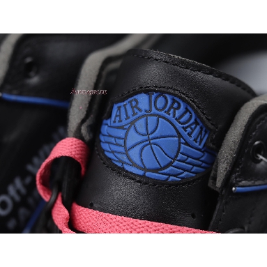 Off-White x Air Jordan 2 Retro Low SP Black Varsity Royal DJ4375-004 Black/Varsity Royal Sneakers