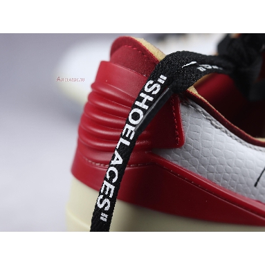 Off-White x Air Jordan 2 Retro Low SP White Varsity Red DJ4375-106 White/Varsity Red/Black Mens Womens Shoes