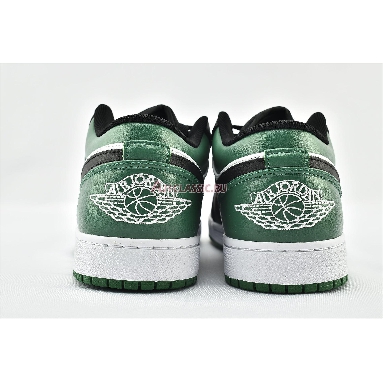 Air Jordan 1 Low Green Toe 553558-371 Noble Green/Pollen/White/Black Sneakers