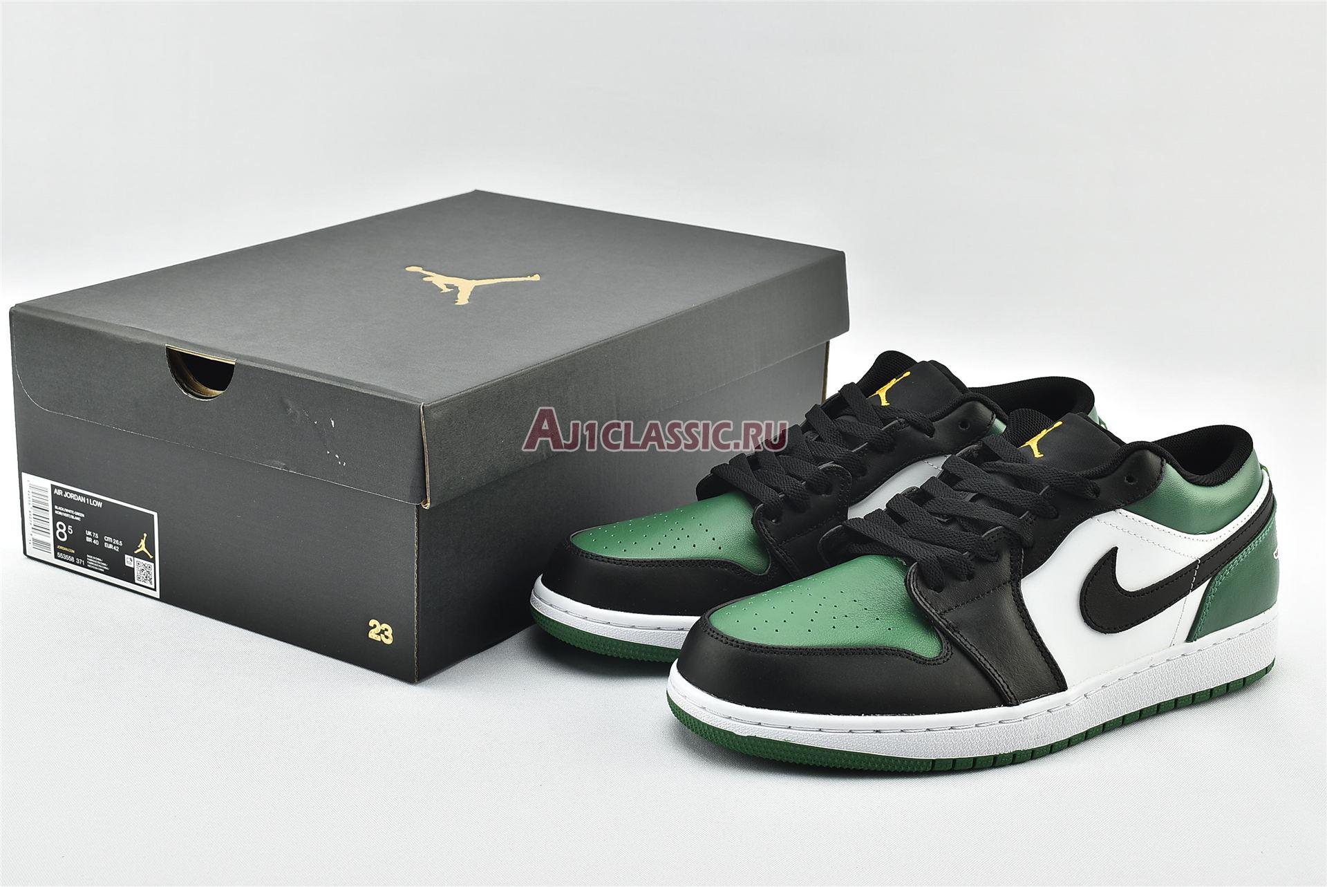 Air Jordan 1 Low "Green Toe" 553558-371